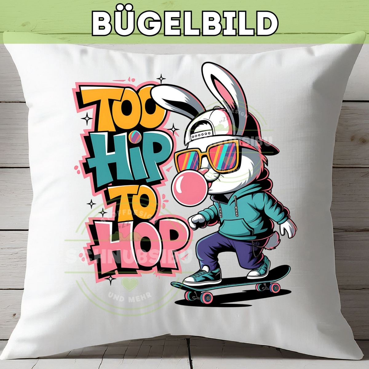 Bügelbild To hip to hop
